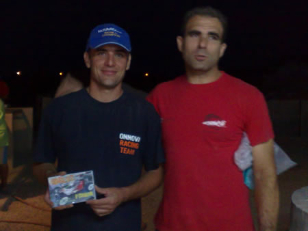 Matías, junto a nuestro amigo Pedro Macías